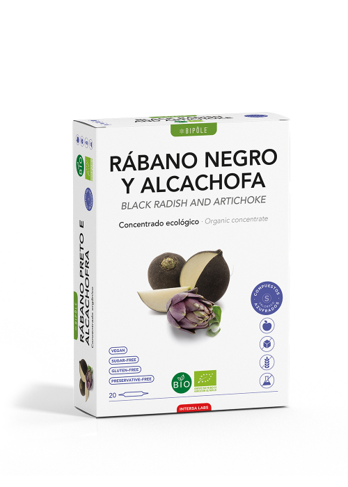 RÁBANO NEGRO Y ALCACHOFA